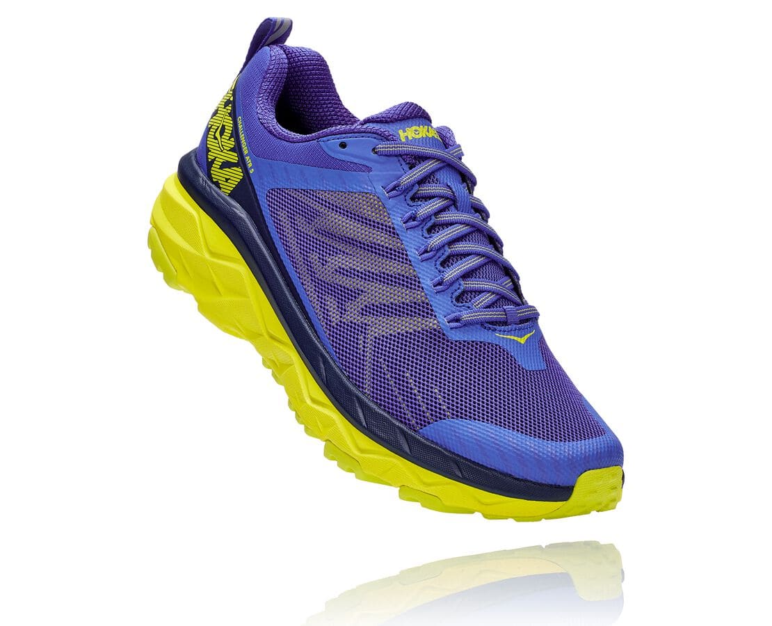 Hoka One One Challenger Atr 5 South Africa - Mens Trail Running Shoes - Blue / Rose,CDXBG-5724